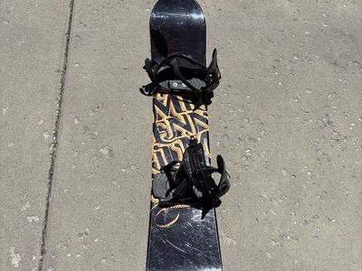 Millennium Three Snowboard with Bindings - Used All-Mountain Board