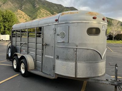 1995 W-W Stock Trailer