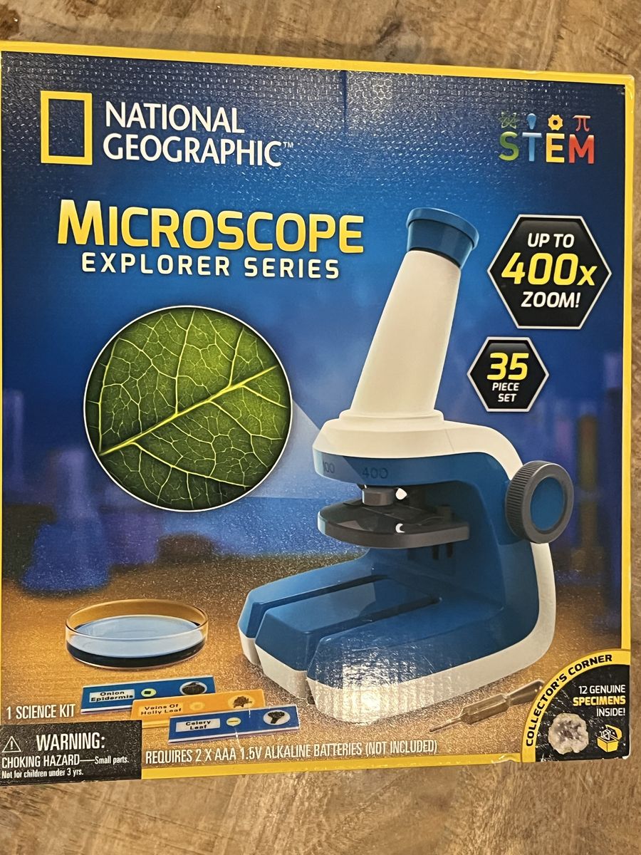 National Geographic STEM Microscope Explorer Series 35-Piece Set