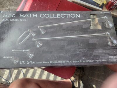 5 piece bath set