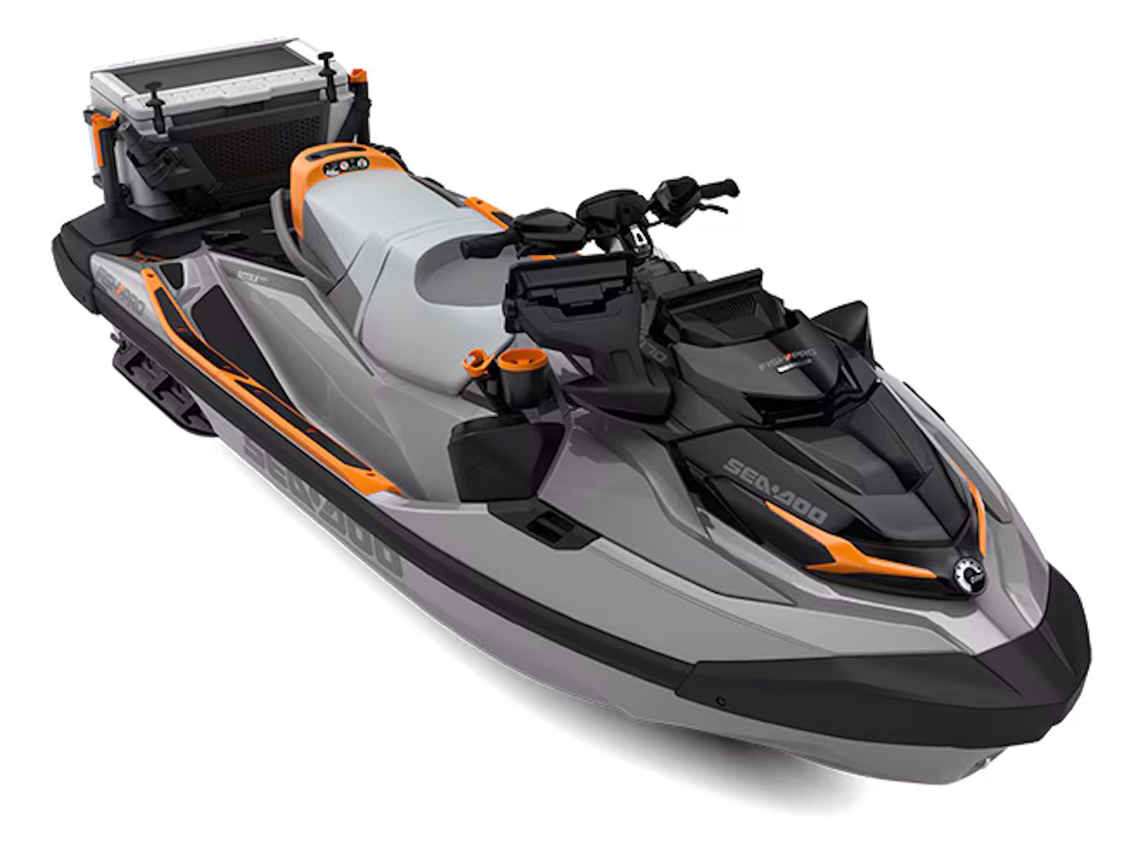 2026 SEA-DOO FISHPRO TROPHY 170 Shark Grey / Orang