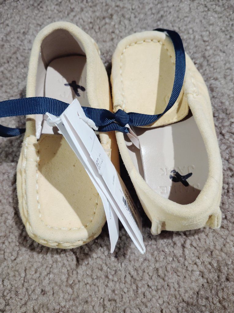yellow moccasins