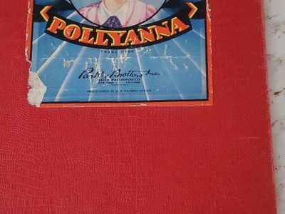 Vintage Monopoly & Pollyanna Double-Sided Game Boards