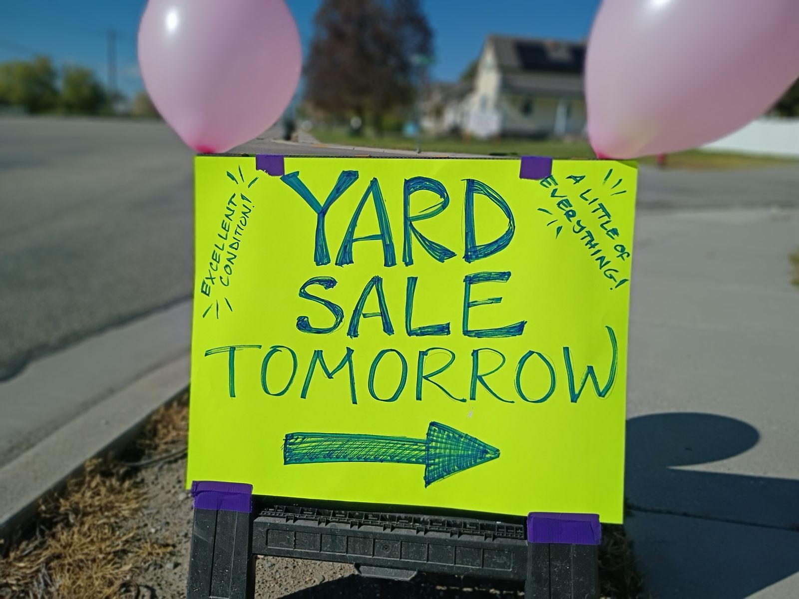 YARD SALE (excellent condition stuff!)