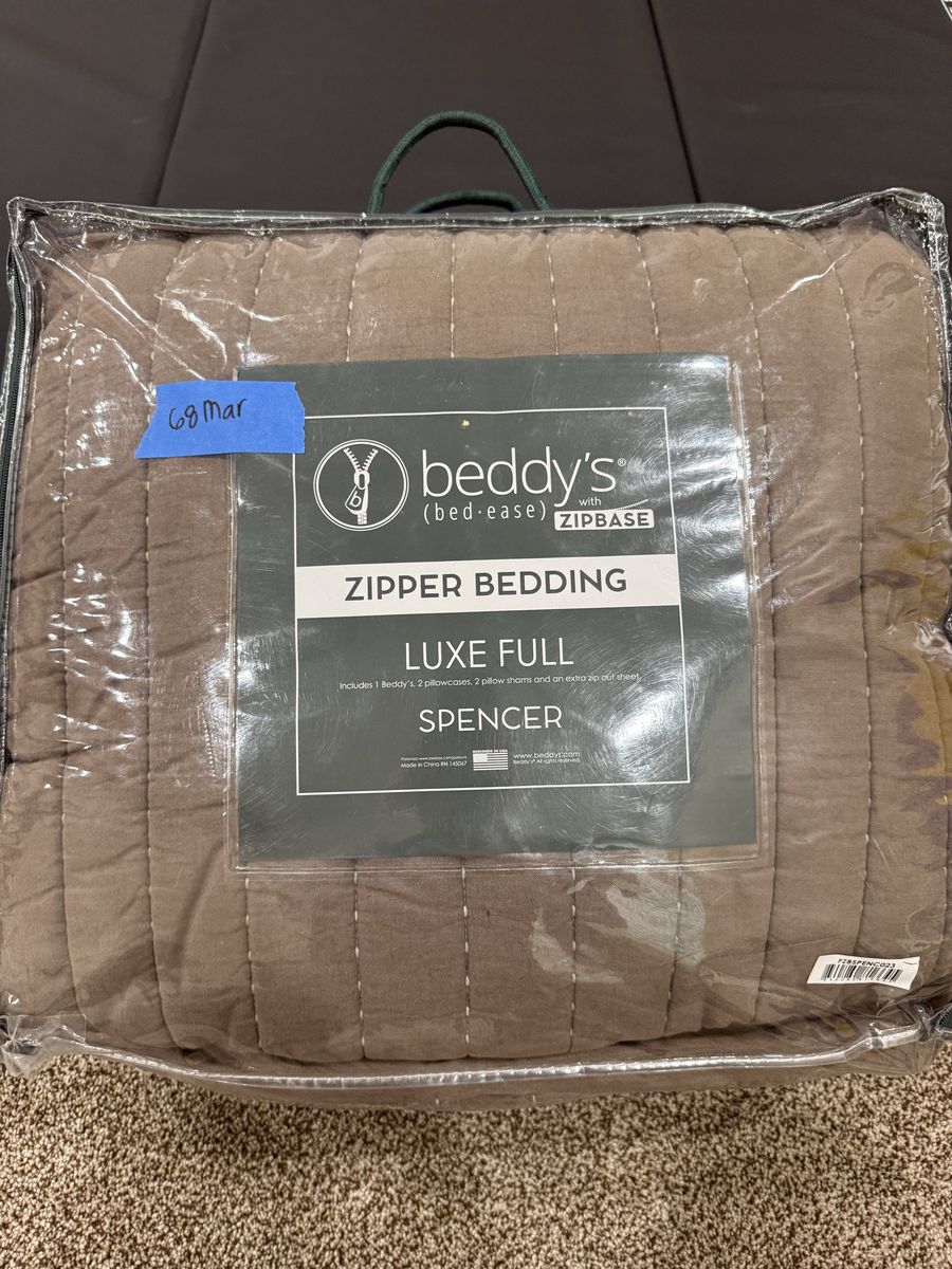 Beddys FULL Spencer Minky ZIPBASE