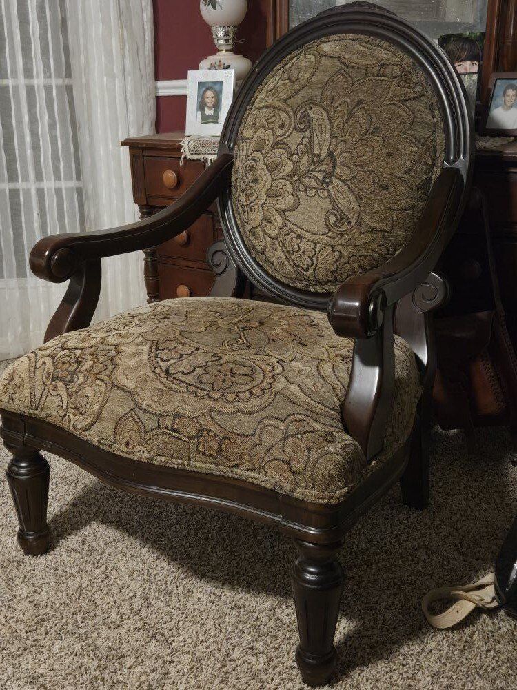 solid wood chair