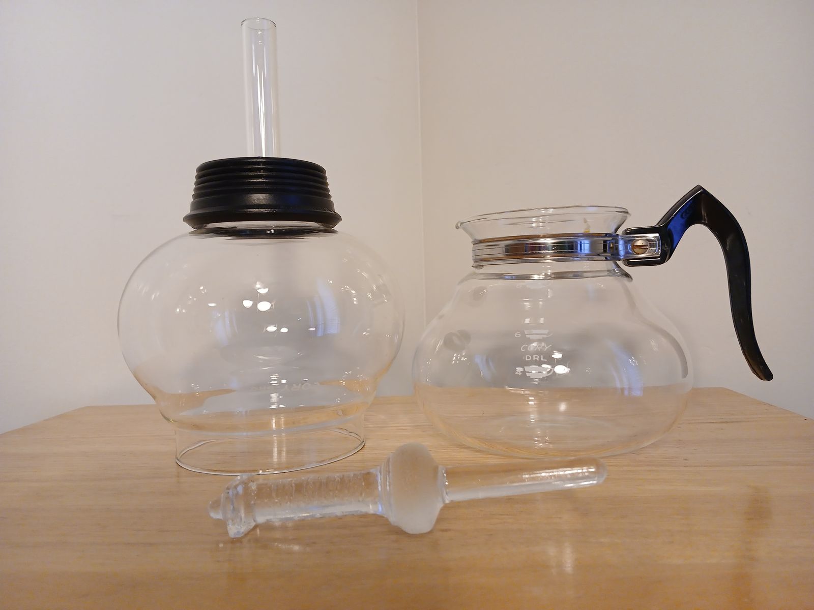 Cory Siphon/Vacuum 8-cup Coffee Pot Coffee Brewer System - Vintage