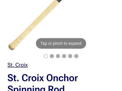 St Croix salmon/steelhead/trout rod NEW