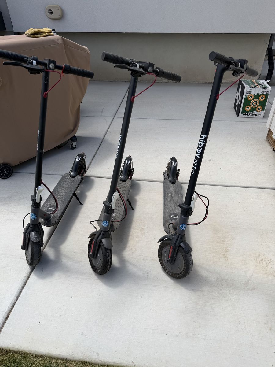 3 HiBoy S2 Pro E Scooters