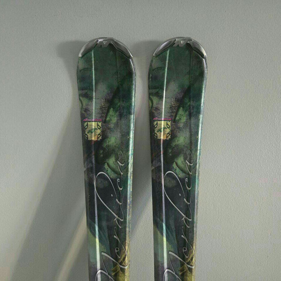 Women's Nordica 160 cm Skis Adjustable Bindings