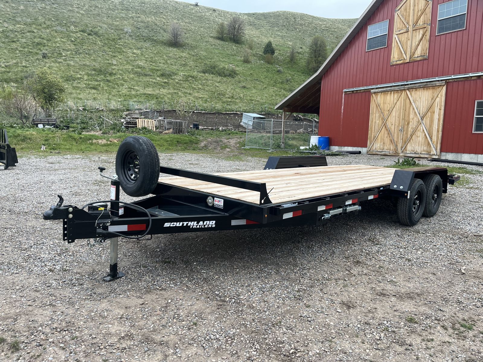 Brand New - Southland 20X7 Utility/Car Hauler Trailer W/Ramps LBAT52-20