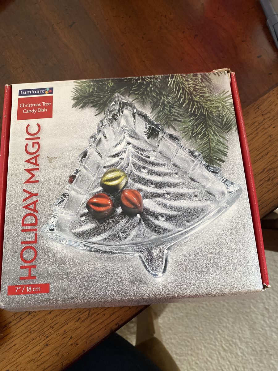 Christmas Tree Candy Dish