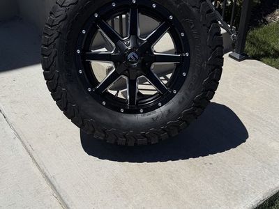 GMC Sierra 3500 Chevy Rims and Tires 325/60R20-35/12.50R20 Bfgoodrich