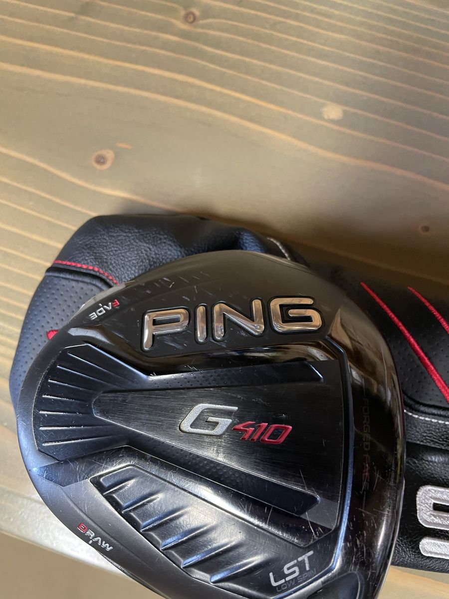 Ping G410 LST 9° driver with stiff shaft