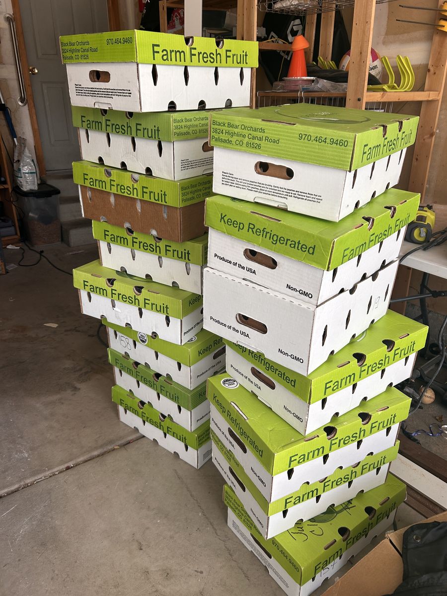 FREE boxes with lids