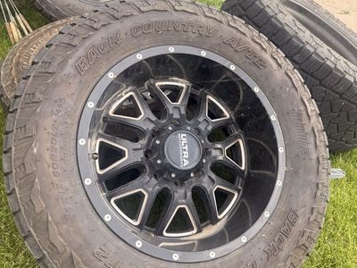 Rims and tires! 3 sets of tires
