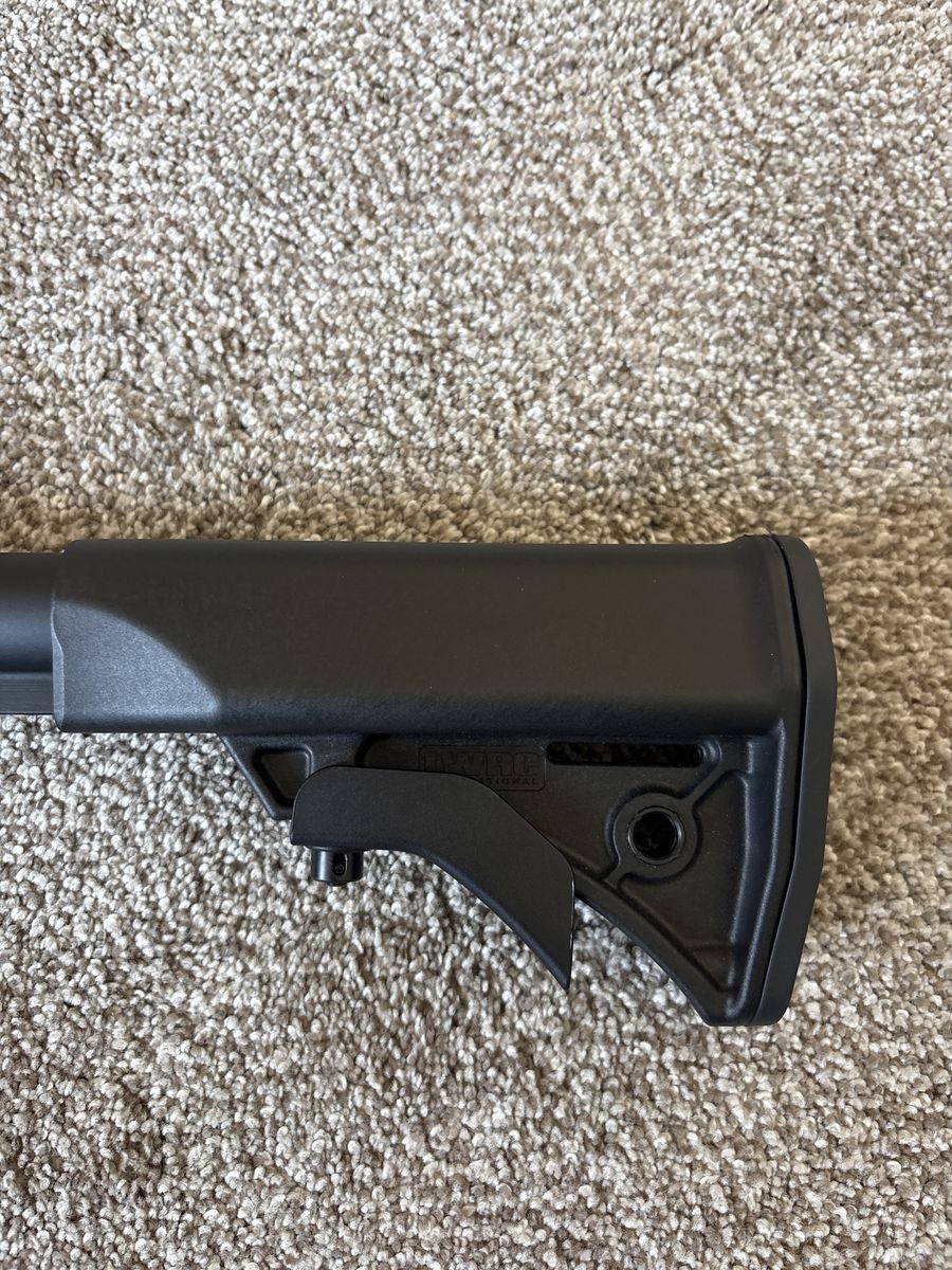 LWRCi adjustable AR15 stock. 