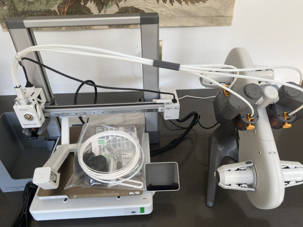Bambu Lab A1 3D Printer & AMS Lite