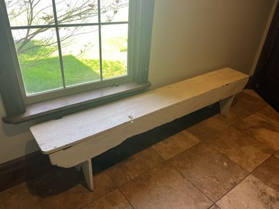 Farmhouse bench