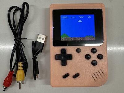 Pink Portable Game Console with Games (Brand New)