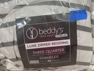 Beddys THREE QUARTER Minky ZipBase