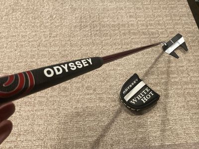 Odyssey white hot versa mallet Putter