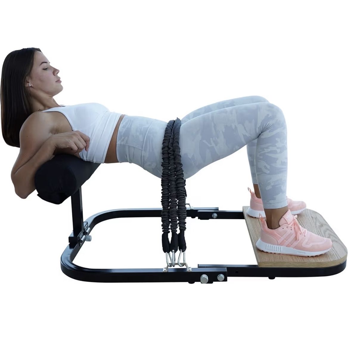 Hip thrust glute machine