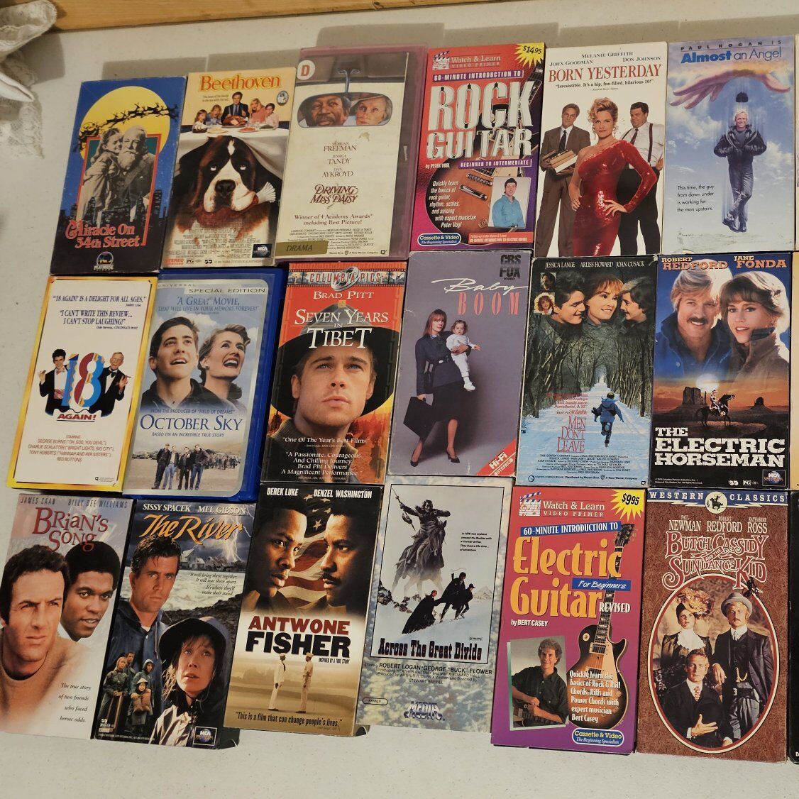 31 VHS movies