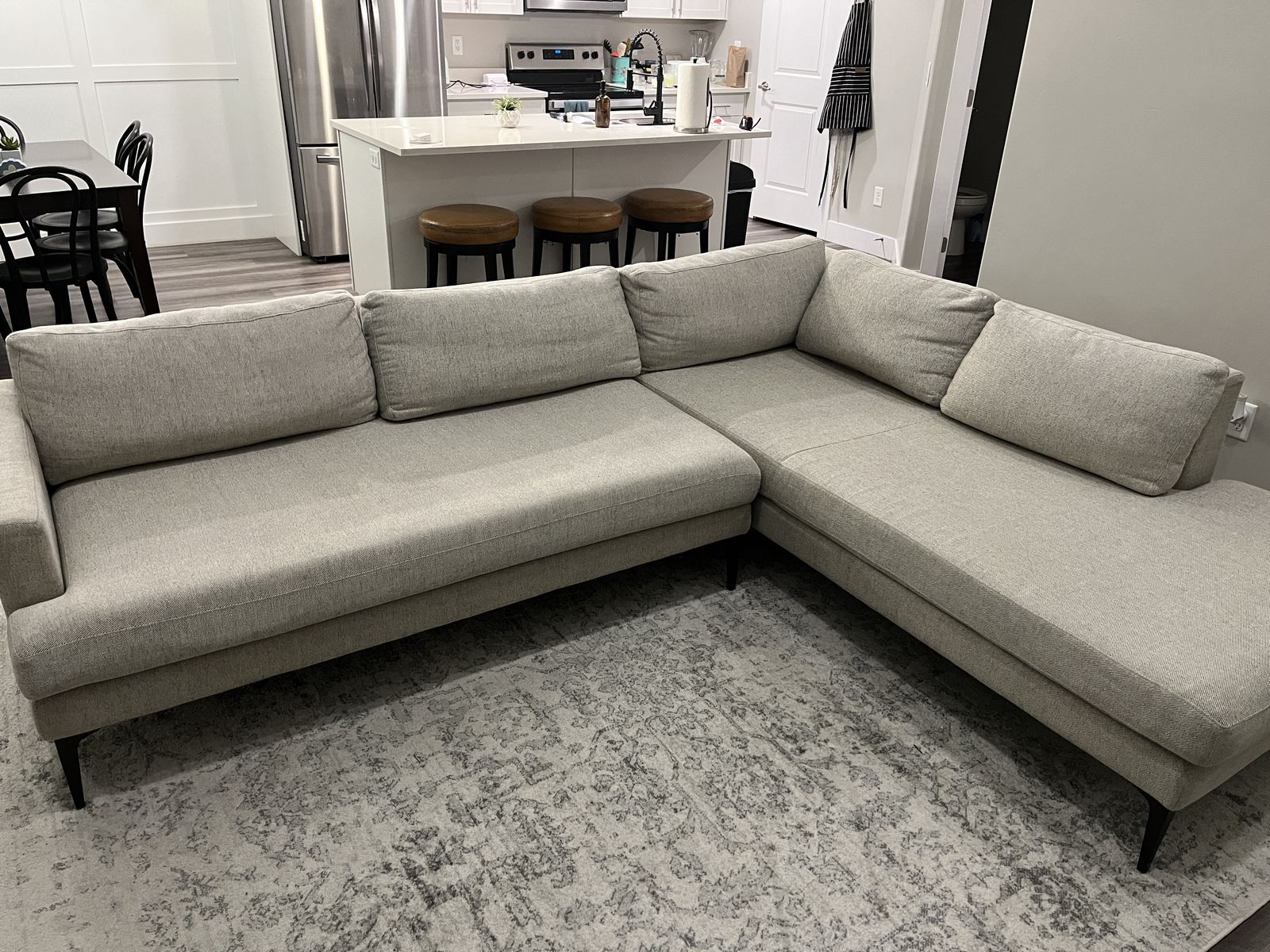 West Elm Sectional Couch