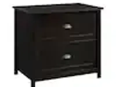 Sauder County Line 427719 Black 2-drawer Lateral File Cabinet - NIB