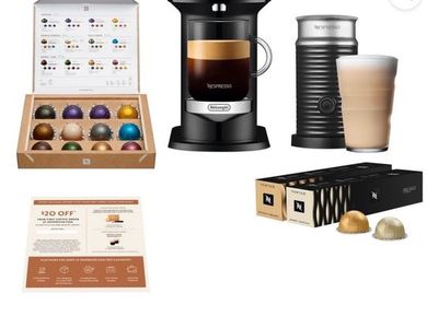 Nee Nesspresso W/ Aerator And 12 Pods