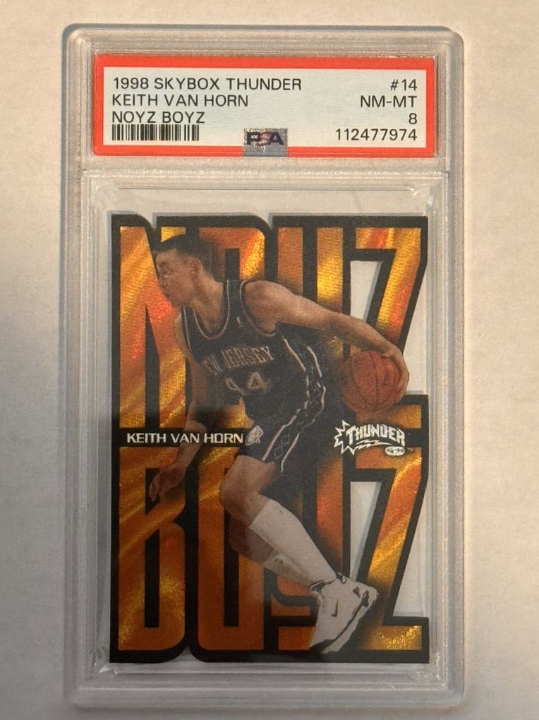 1998 Skybox Keith van Horn Noyz Boyz #14 PSA 8