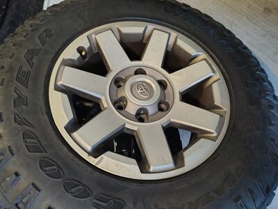Toyota spare wheel and Tire