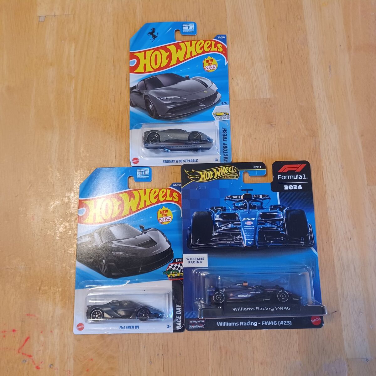 hotwheels! $1 for mainlines $5 for F1 premium