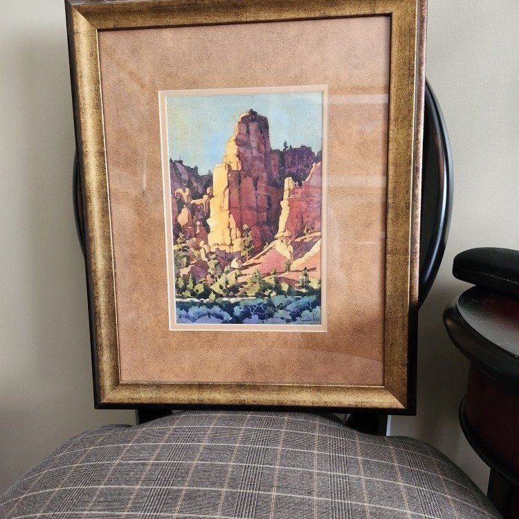 Southern Utah Red Canyon Landscape