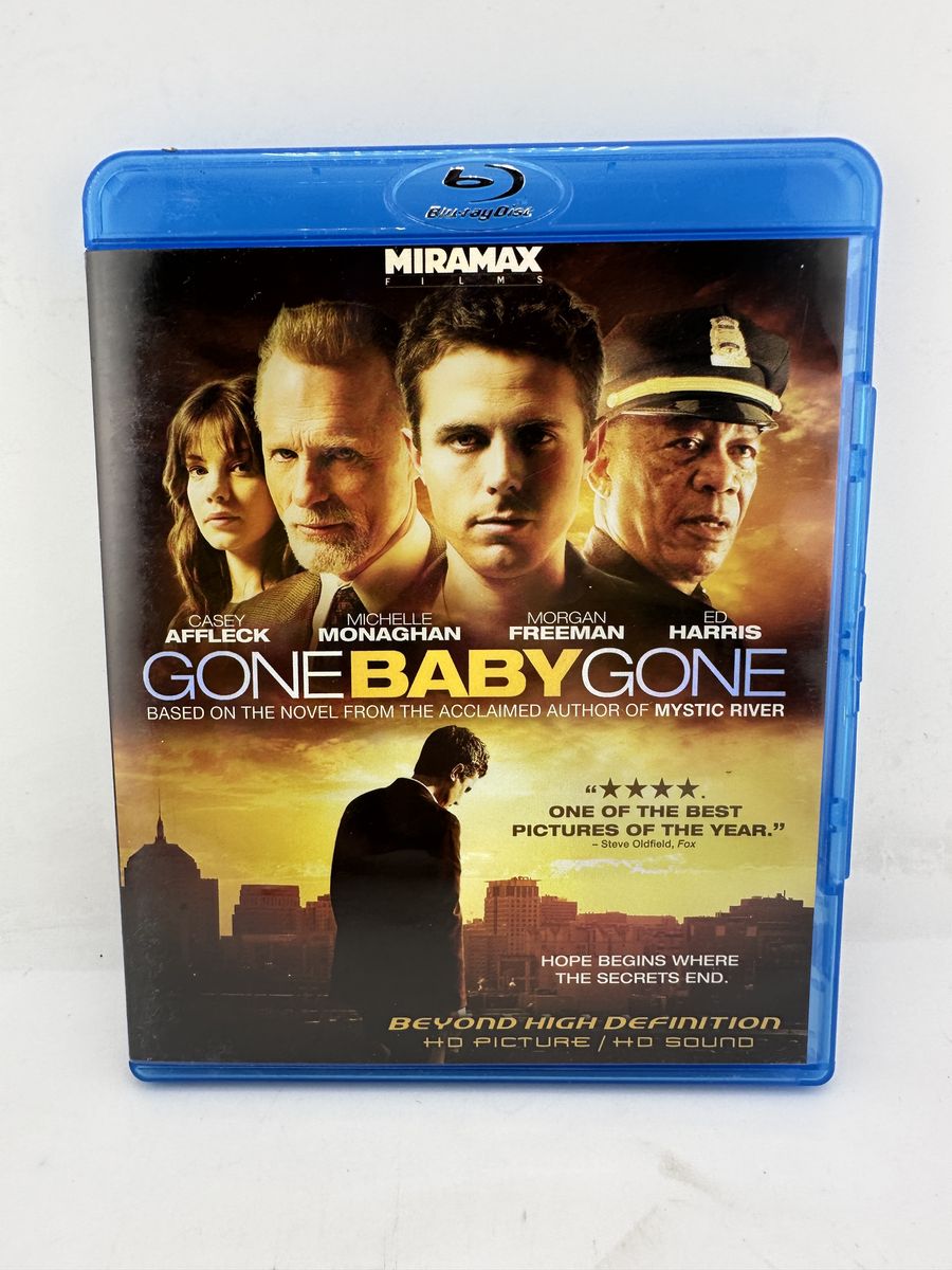 Gone Baby Gone Blu-ray Casey Affleck Morgan Freeman Ed Harris Miramax 2008