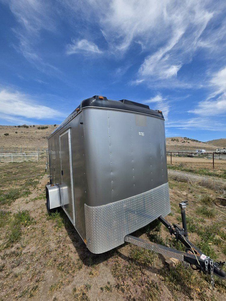 2015 6x12 Single Axle Enclosed Cargo Trailer