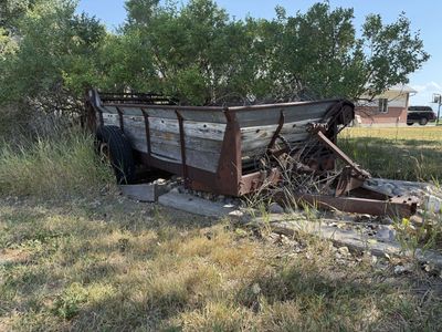 Antique farm equipment