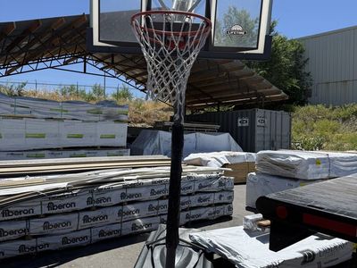 Lifetime Portable Basketball Hoop - Adjustable Height & Shatterproof Backboard