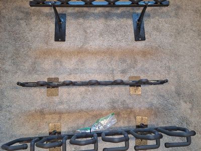 Wall Mounted Heavy Duty 6-Gun Storage Rack Organizer System / 2 sets