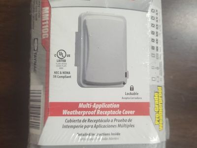 Electrical Cover perfect for outdoor use