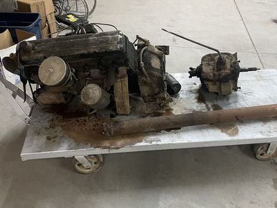 1958 Chevy 3.9 L 235 Straight 6 and Manual Trans