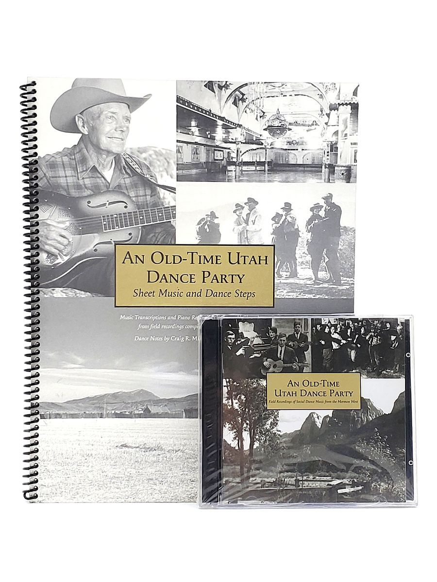 RARE “An Old-Time Utah Dance Party” Book & Music CD Set (2000) – NEW