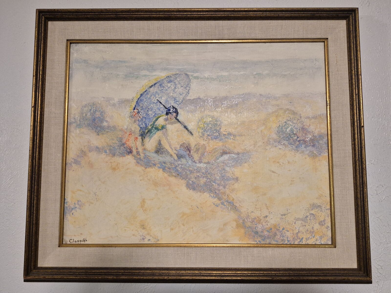 William Henry Clapp 1946 Oil Painting $1,700