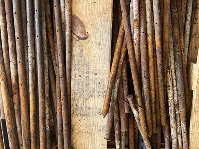 Concrete stakes
