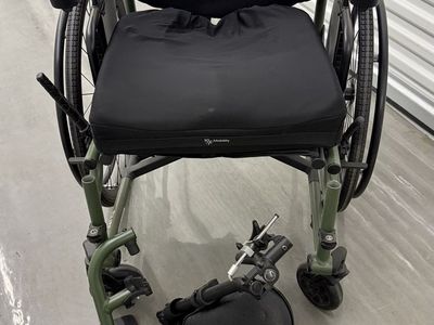 Permobil TiLite 2GX Aero X Manual Wheelchair with ROHO Agility Back System - Green