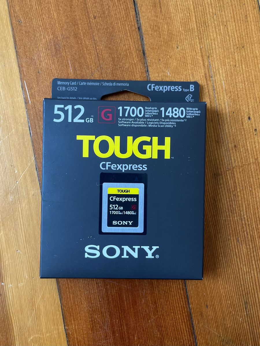 Sony CFexpress 512gb - Type B