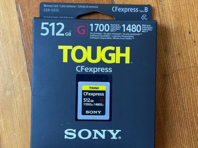 Sony CFexpress 512gb - Type B