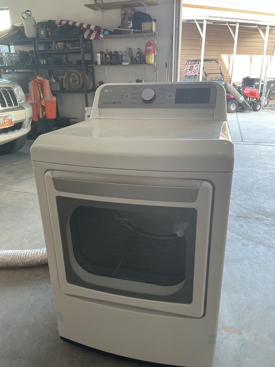 LG gas dryer