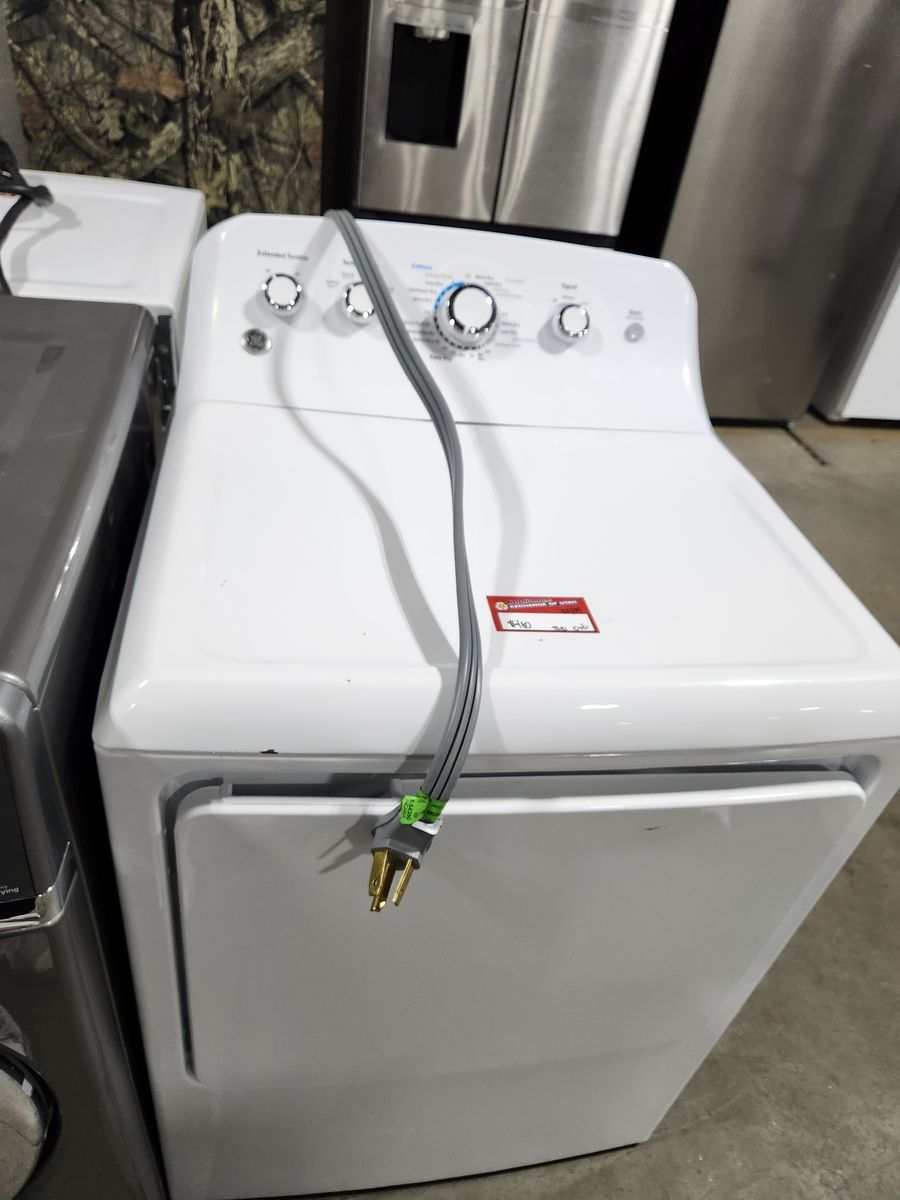 NICE GE TOPLOAD ELECTRIC DRYER! W-WARRANTY